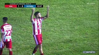 Gol de Villafranca | Vida 1 - 0 CD Victoria | Jornada 16 | Liga de Honduras