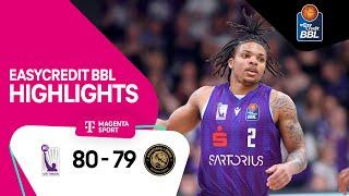 BG Göttingen - Basketball Löwen Braunschweig | Highlights easyCredit BBL 22/23