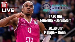 LIVE Basketball Champions League: Das Halbfinale der Telekom Baskets Bonn