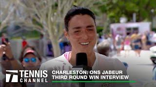 Ons Jabeur; "My season starts in Charleston" | 2023 Charleston Third Round