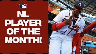 Ronald Acuña Jr. cannot be SLOWED down! Wins NL Player of the Month for April!