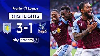 Bailey seals LATE Claret and Blue comeback! | Aston Villa 3-1 Crystal Palace | EPL Highlights