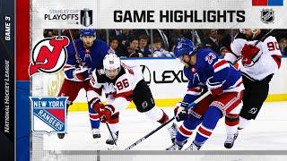Devils @ Rangers; Game 3, 4/22 | NHL Playoffs 2023