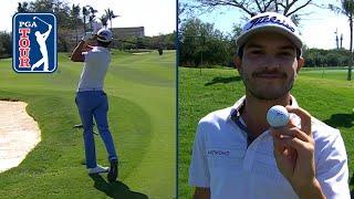 Raul Pereda holes out for INCREDIBLE 249-yard eagle at Mexico Open