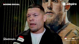 "DISRESPECTFUL! THERE'S REPERCUSSIONS!" - Nate Diaz on Jake Paul Employee Threat | "Wins By KO"