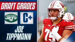 Jets SELECT Wisconsin OL Joe Tippmann with the 43th Pick | CBS Sports