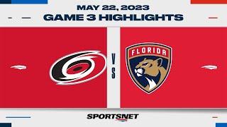 NHL Eastern Conference Final Game 3 Highlights | Hurricanes vs. Panthers - May 22, 2023