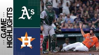 A's vs. Astros Game Highlights (5/19/23) | MLB Highlights