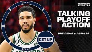 Lakers-Warriors Game 6 expectations, 76ers' COLLAPSE, Jayson Tatum's BIG 4th QTR, Suns DONE | Get Up