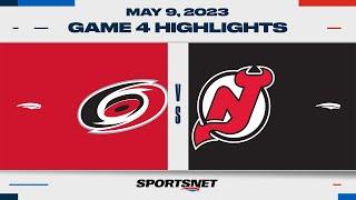 NHL Game 4 Highlights | Hurricanes vs. Devils - May 9, 2023