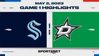NHL Game 1 Highlights | Kraken vs. Stars - May 2, 2023