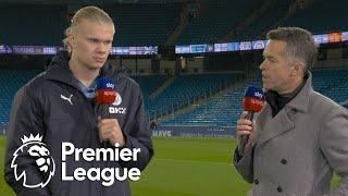 Erling Haaland reflects on scoring historic 35th Premier League goal | Premier League | NBC Sports