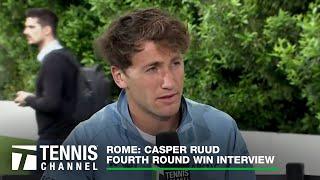 Casper Ruud on the Current Depth of the ATP Tour | 2023 Rome Fourth Round Win