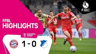 FC Bayern München - TSG Hoffenheim | Highlights FLYERALARM Frauen-Bundesliga 22/23