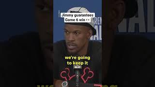 Jimmy Butler: "We are going to win the next game" #shorts