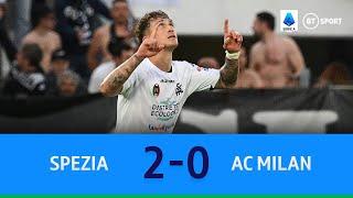 Spezia vs AC Milan (2-0) | Rossoneri's Champions League hopes dealt heavy blow | Serie A Highlights