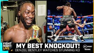 'My best knockout' Denzel Bentley rewatches stunning Smith KO and calls for Sheeraz fight | Boxing