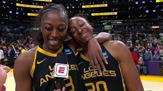 Nneka & Chiney Ogwumike on Brittney Griner's return, Zia Cooke's debut: 'SHE BALLED!' | WNBA on ESPN
