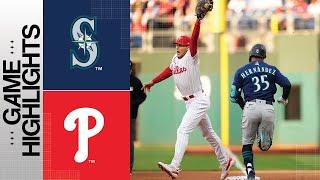 Mariners vs. Phillies Game Highlights (4/25/23) | MLB Highlights