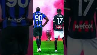 Inter Milan vs. AC Milan in the Champions League ️ #shorts