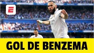 GOL DE BENZEMA. Real Madrid abre la cuenta con asistencia de Vinicius | La Liga