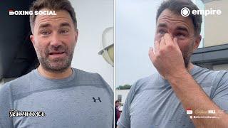 GUTTED Eddie Hearn Reacts to Harper-Braekhus Cancellation "SHE CAN'T BREATHE!" | Haney-Loma