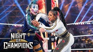 Bianca Belair and Asuka throw down in title showdown: WWE Night of Champions Highlights