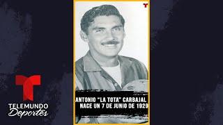 El mundo del fútbol despide a Antonio "La Tota" Carbajal  | Telemundo Deportes