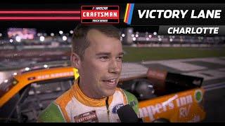Ben Rhodes takes the checkered at Charlotte: ‘It came to life at night’
