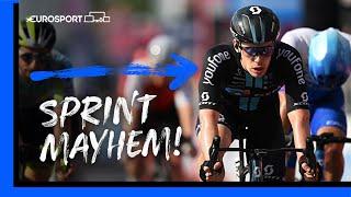 Thrilling Bunch Sprint Results In Glory For Dainese! | Giro d'Italia Stage 17 Highlights | Eurosport