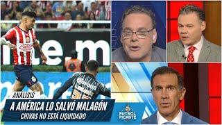 EXPLOTARON América tomó ventaja ante Chivas. Opiniones divididas para la vuelta | Futbol Picante