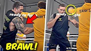 ️USYK ВRUТАLLУ НURТS SPARRING PARTNER FOR CHEAP SHOT ~TO END DUBOIS with CHILLING KNОСКОUT~