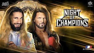 Aperçu de WWE Night of Champions – WWE Now en Français