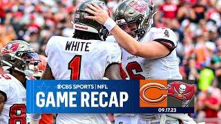 Justin Fields LATE PICK-SIX Seals Win For Buccaneers Over Bears I CBS Sports