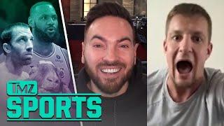 Is Rob Gronkowski Considering An NFL Comeback? Gronk Joins The Show | TMZ Sports Full Ep - 4/05/23