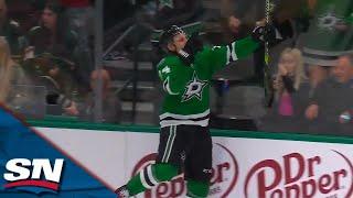 Stars' Hintz Completes His First Playoff Hat Trick In Rout Of Wild