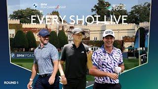 LIVE | Rory McIlroy, Ludvig Åberg & Viktor Hovland | 2023 BMW PGA Championship Day 1