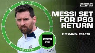 Previewing Lionel Messi’s PSG return vs. Ajaccio | ESPN FC