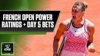 Power rating French Open Contenders + Memorial Tournament best bets | Bet the Edge (5/31/23)