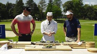 Pro Golfers Take On The Sushi Challenge