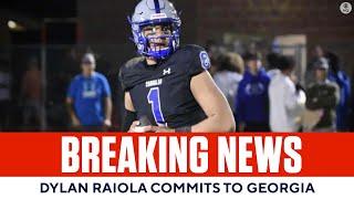 No. 1 Prospect QB Dylan Raiola COMMITS to play for the Georgia Bulldogs | CBS Sports