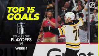 MUST-SEE NHL Goals of Week 1  | 2023 Stanley Cup Playoffs