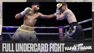 Sahil Khan vs Sean Jackson  (Yafai vs Frank Undercard)