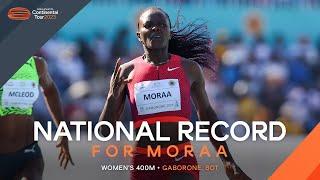 Mary Moraa dominates over 400m in Botswana | Continental Tour Gold 2023