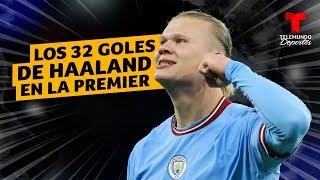 Erling Haaland: Todos sus goles en la Premier League | Telemundo Deportes
