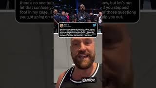Tyson Fury responds regarding Jon Jones  (via tysonfury/IG)