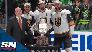 Golden Knights Presented With Clarence S. Campbell Bowl Following Game 6 Victory
