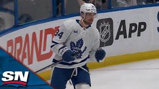 Auston Matthews Finishes Off Pretty Play With Marner And Nylander To Cut Into Lightning lead