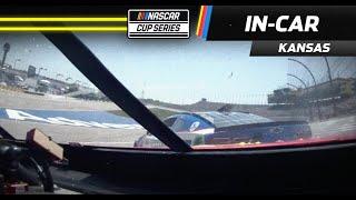 In-car: Watch Tyler Reddick’s POV as he gets into Kyle Larson | NASCAR