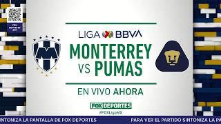 Monterrey vs Pumas | Jornada 17 Liga MX | FOX Deportes Radio